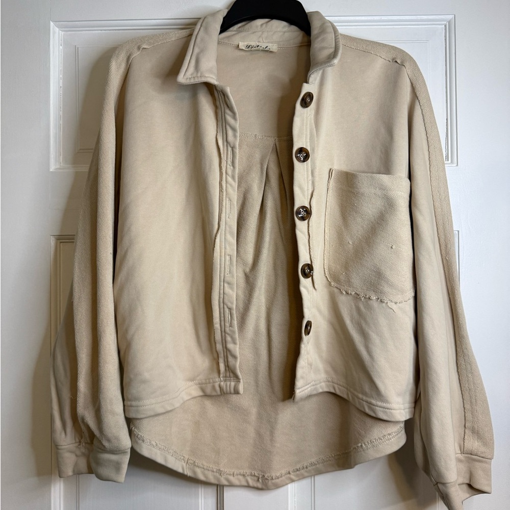 Listicle Oversized Shacket - image 1